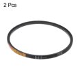 thumbnail image 3 of Unique Bargains B-813 V-Belts Drive Belt, 813mm Inner Girth Rubber for Power Transmission 2 Pack, 3 of 6