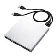 thumbnail image 3 of External CD DVD Drive USB 2.0 & USB-C Portable DVD CD ROM +/-RW Optical Drive Player Burner Reader Writer for Windows 11/10/8/7 Laptop Desktop Computer, 3 of 5