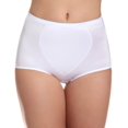 thumbnail image 3 of Bali Womens Smoothers Firm Control Brief with Tummy Panel - Best-Seller, 3X, 3 of 4