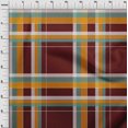 thumbnail image 3 of oneOone Polyester Lycra Fabric Madras Check Printed Fabric 1 Yard 56 Inch Wide, 3 of 4