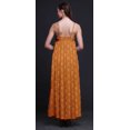 thumbnail image 3 of Bimba Robe Longue Décontractée en Rayonne Florale pour Femmes Bretelles Spaghetti Maxi Robe d'Été-petite, 3 of 4
