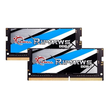 G.SKILL Ripjaws Series 32GB (2 x 16GB) 260-Pin DDR4 SO-DIMM DDR4 3200 (PC4 25600) Laptop Memory Model F4-3200C22D-32GRS