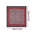 thumbnail image 2 of INSPIRE CHIC Foulards Carrés à Imprimé Léopard pour Femmes Foulard de Cou Foulard Rouge, 2 of 5