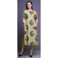 thumbnail image 4 of Bimba Kurti Imprimée à Manches 3/4 Tenue d'Été Kurta Tunique Droite pour Femmes, 4 of 6