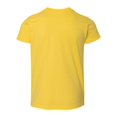 thumbnail image 2 of American Apparel Youth Fine Jersey Tee, 12, Lemon, 2 of 2