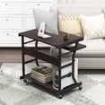 thumbnail image 2 of Giantex Mobile Computer Desk, Study Writing Desk w/Pull-out Keyboard Tray, Perfect for Home & Office, 2 of 7