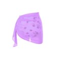 thumbnail image 3 of Wangscanis Paréo pour Femme, Jupe Portefeuille de Plage Transparente Tout-Aller, 3 of 9