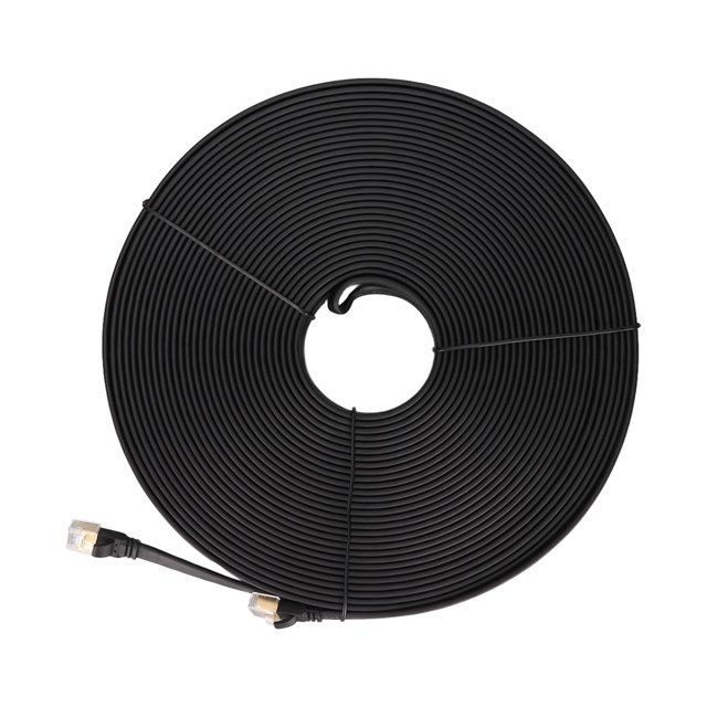 Câble Internet Haute Vitesse, Résistance aux Intempéries 40Gbps Câble Internet pour PC pour Routeur pour PS3 30m