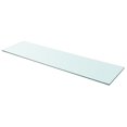 thumbnail image 1 of vidaXL Shelf Panel Glass Clear 110x30 cm, 1 of 2