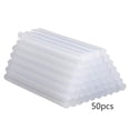 thumbnail image 2 of Wuztai 50 Pack Clear Hot Glue Sticks, 7mm Glue Gun Sticks for DIY Crafts Repairs, Transparent Adhesive Sticks for Wood Metal Glass Ceramics Art Projects, 2 of 7