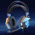 thumbnail image 4 of Wired Headphones, Professional Ergonomic Noise Isolation Gaming Computer Mobile Phone Headset for Live Streaming., 4 of 7