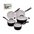 thumbnail image 1 of Hamilton Beach 8 Piece Ceramic Non-Stick Aluminum Cookware set, 1 of 9