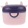 thumbnail image 1 of Shisuyan Contenant de Rangement pour Formule Violet Rose Scellé Étanche 1Pcs 4.9x3.7x4.1in, 1 of 8