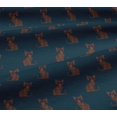 thumbnail image 5 of oneOone Viscose Jersey Fabric Cat Ikat Fabric Prints By Yard 60 Inch Wide, 5 of 5