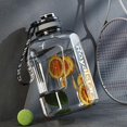 thumbnail image 1 of Large Capacity Sports Water Bottle | 1600ml Plastic Water Jug with Tea Infuser | Portable Outdoor Tote Rope Handle | Leakproof Drinking Cup for Hiking, Gym, and Travel, 1 of 9