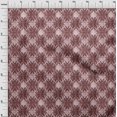 thumbnail image 4 of oneOone Velvet Dark Brown Fabric Geometric Fabric For Sewing Printed Craft Fabric By The Yard 58 Inch Wide, 4 of 4