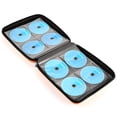 thumbnail image 2 of alavisxf xx 192 Capacity EVA CD/DVD Case Orange Portable Zipper Holder Disc Storage Organizer Wallet, 2 of 6