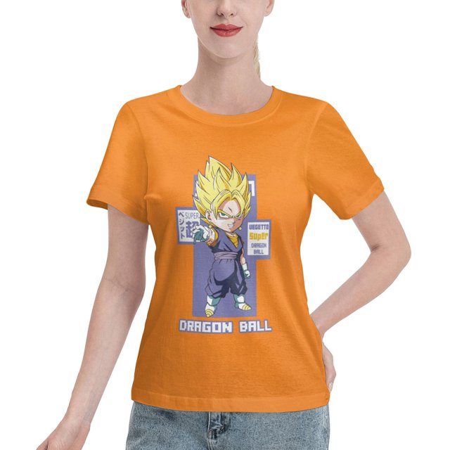 Women's Basic Short Sleeve T-Shirt Super Saiyan