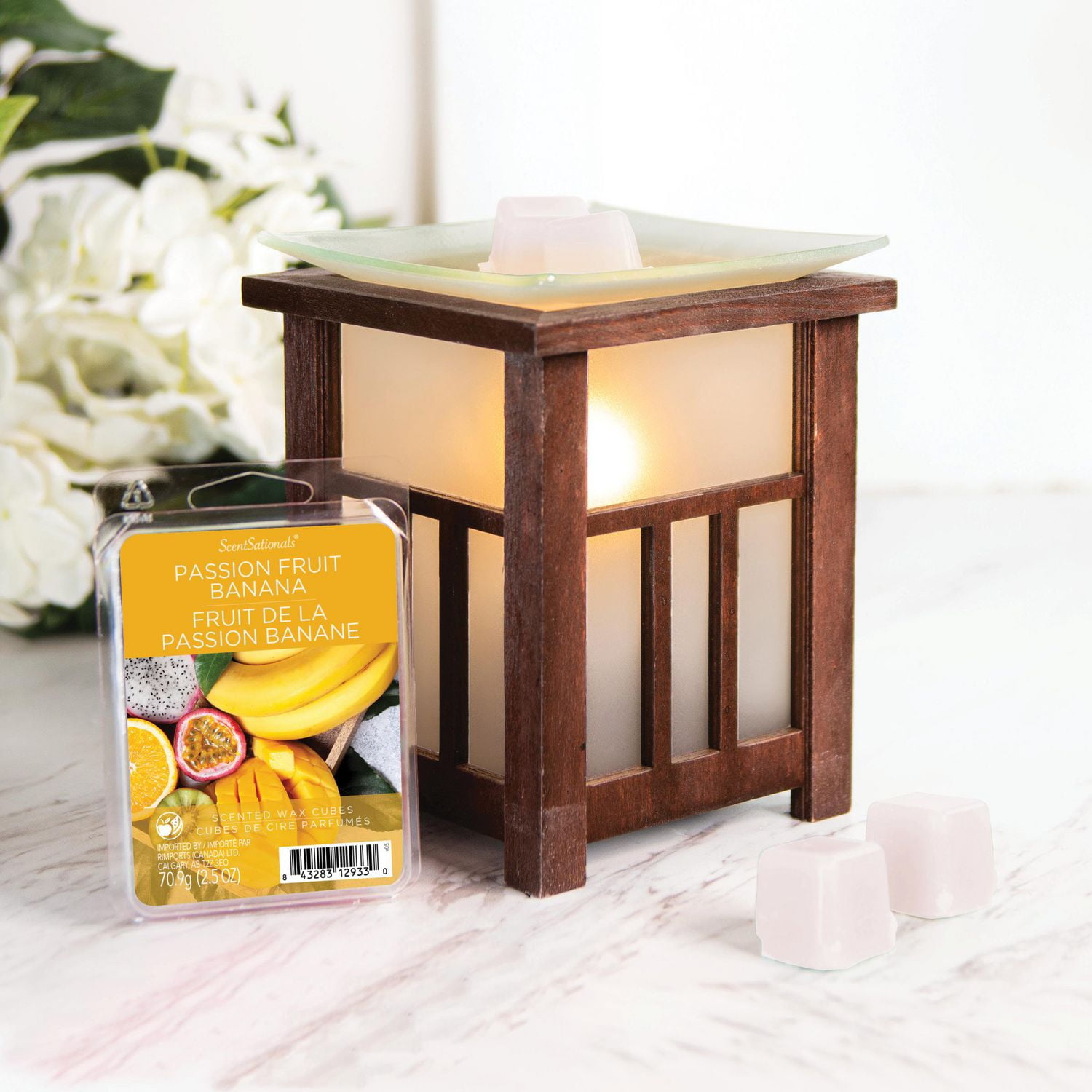 Cubes de cire parfumée ScentSationals - Banane aux fruits de la passion