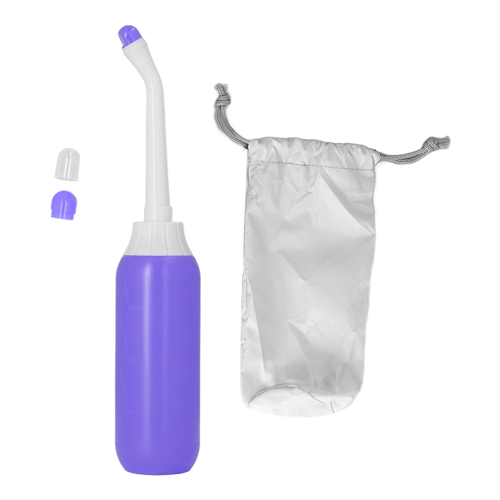 Bidet Spray Bottle, Portable Bidet Sprayer Comfortable Skin Friendly Stretchable Spray Nozzle For Men Purple