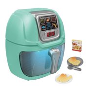 Kids Simulation Air Fryer Kitchen Playset Pretend Cooking Color Changing