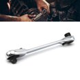 thumbnail image 4 of <p>Socket Wrench, 1/4in Double Head 72 Teeth Easy Cleaning Ratchet Wrench Bit Driver  For Repair</p>, 4 of 7