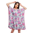 thumbnail image 1 of Moomaya Robe Courte de Caftan de Plage, Robe de Couverture Imprimée, Kaftan pour Femmes, Tenue de Plage, Couverture, 1 of 4