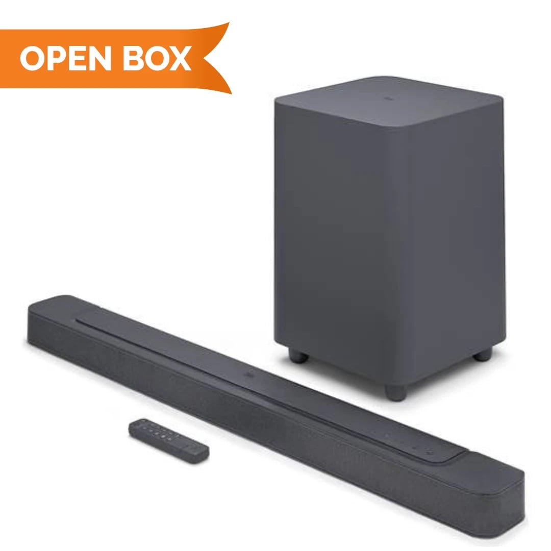 Open Box - JBL 5.1 Channel BAR 500 Soundbar with MultiBeam and Dolby Atmos