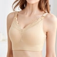 thumbnail image 4 of LSLJS Ladies Comfortable Breathable No Steel Ring Front Buckle Breastfeeding Bra Woman Underwear, 4 of 6