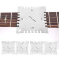 thumbnail image 1 of Sound Quality Smoothly Crosses Measurement Tool, Luthier Tools, Reusable For Electric Guitar Home Music Classroom Piano Room Teacher Teaching School Bass Silver 4PCs, 1 of 8