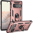 thumbnail image 1 of [PST] Google Pixel 6 Pro (6.71") 2021 Kickstand Rotating Ring Case, Heavy Duty Drop Protection Hybrid Rugged Hard Phone Case Cover with Ring Stand, 1 of 3