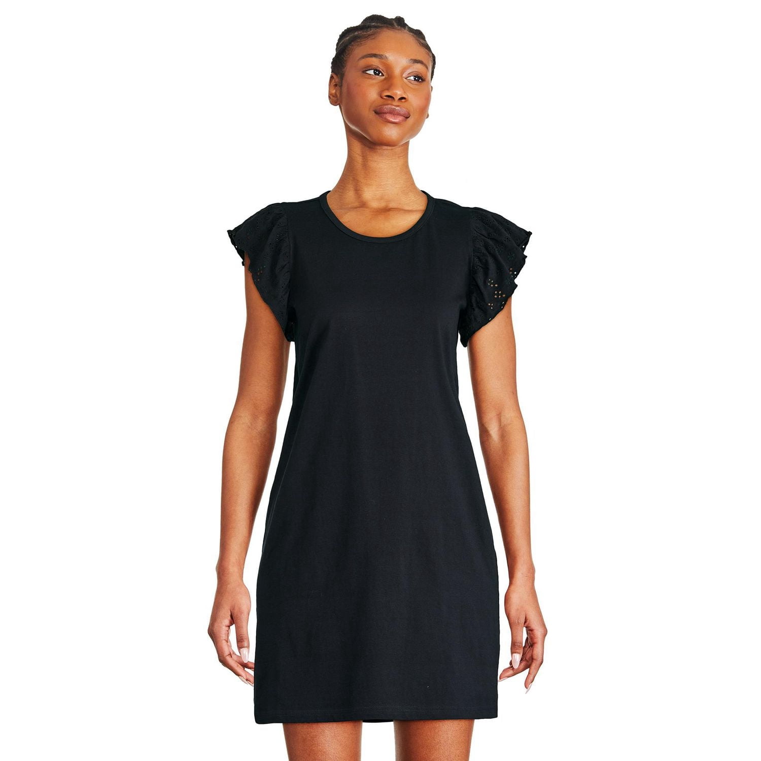 Robe avec manches évasées George pour femmes