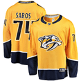 thumbnail image 1 of Juuse Saros Nashville Predators NHL Fanatics Breakaway Home Jersey, Small, 1 of 3