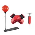 thumbnail image 1 of Siruishop Inflatable Punching Bag Boxing Bag with Light Hitting with Inflator Fitness Home Pedal Type, 1 of 8