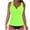 Green 1, variant on cfhntfmh Womens Two Piece Tankini Swimsuits Slimming Ruched V Neck Padded Swim Top with Bottom Swimwear Bathing Suit