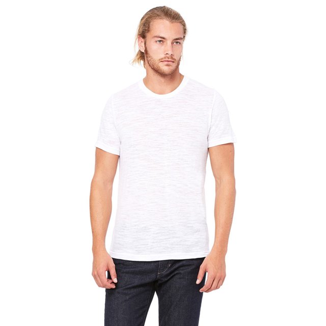 Bella + Canvas T-Shirt Unisexe à Manches Courtes en Poly-Coton