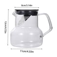 thumbnail image 4 of Feltree Household Glass Cold Water Kettle High Temperature Cold Water Kettle Kettle Cool Boiled Water Kettle Explosion-proof Kettle, 4 of 7