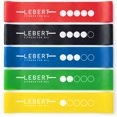 thumbnail image 1 of Lebert Fitness Mini Band Resistance Band Loop Exercise Bands Set of 5, 1 of 6