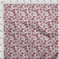 thumbnail image 3 of oneOone Silk Tabby Fabric Floral Ikat Print Fabric BTY 42 Inch Wide, 3 of 4
