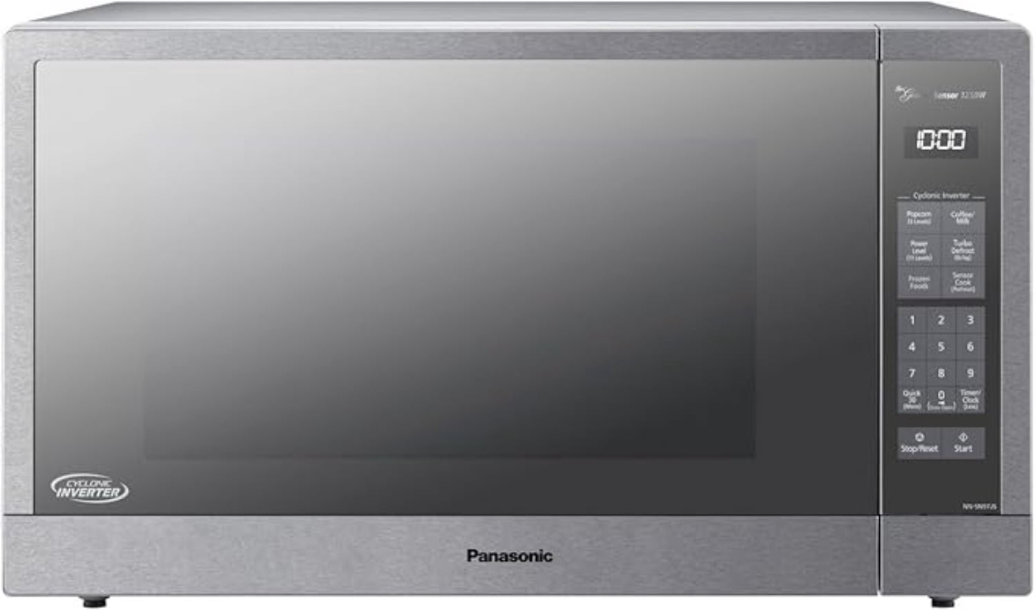 Open Box – Panasonic NN-SN97JS 2.2 Cu. Ft. Countertop / Built-In Microwave with Cyclonic Wave & Inverter Technology – Stainless Steel. ***FREE SHIPPING GTA***