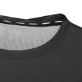 thumbnail image 4 of AherBiu Plus Size Men's Long Sleeve Shirts Crewneck Quick Drying Lightweight Athletic Tees Running Workout Active Pullover Tops, 4 of 7