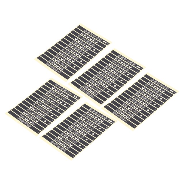 Autocollant de Guitare Fingerboard Autocollants de Guitare Fingerboard Frets Autocollants de Note Codée Autocollant de Balance de Guitare Autocollant de Note de Guitare 10 Feuilles Autocollants de Guitare Fingerboard Frets Note Codée