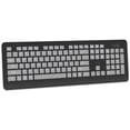thumbnail image 1 of Elink KBR647 - Rechargeable Wireless Keyboard, 105 Keys, 2.4Ghz, Black, 1 of 3