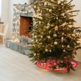 thumbnail image 3 of Pisexur Christmas Tree Skirt ,Many patterns 35.15"Christmas Tree Upholstered Bottom Cover, Suitable For Christmas Tree Decorations, Christmas Family Gathering Christmas Decorations Christmas Gifts, 3 of 5