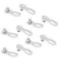 thumbnail image 3 of Bicycle Missing Link Bike Chain Link Reusable Steel Quick Release for 6 7 8 9 10 Speed Chains with 5 Pairs, 3 of 7