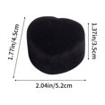 thumbnail image 3 of KTTECTOA Flocking Ring Box Heart-shaped Flip Lid Jewelry Proposal Ring Box Jewelry Gift Packaging Storage Clearance Kitchen Canada Days Home Decor Home, 3 of 6