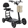 thumbnail image 2 of Bangeran 4 Wheel Motorized Light Mobility Scooter Adjustable Speed Padded Armrests Easy Travel - 330 lb Capacity, 2 of 7