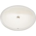 thumbnail image 2 of American Imaginations 19.5-in. W CUPC Oval Bathroom Undermount Sink Set In Biscuit - Chrome Hardware AI-26845, 2 of 8