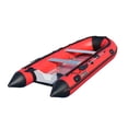 thumbnail image 2 of Boatify12.5ft Inflatable Boat Raft Fishing Dinghy Pontoon Boat kayaka with Aluminum Floor-Red, 2 of 2