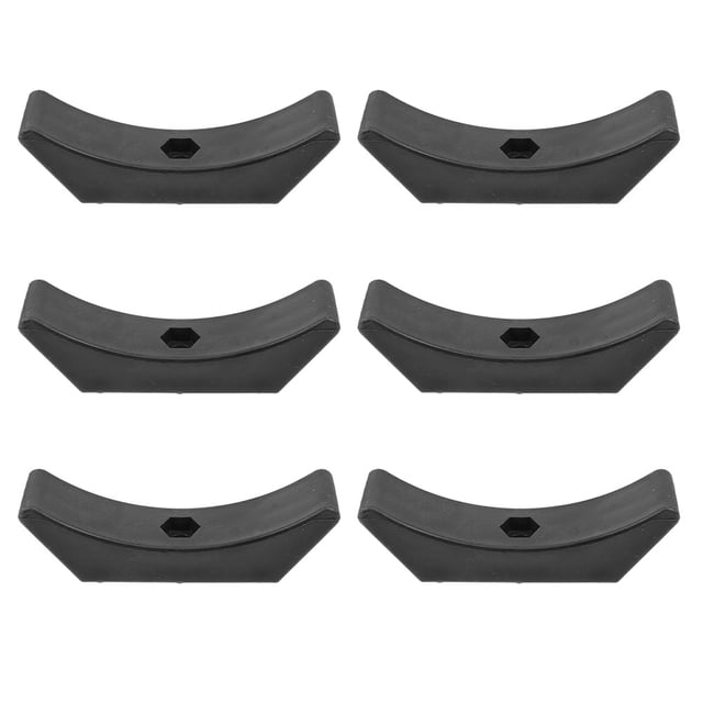 KAKOWELY 6 Pcs Selle d'Haltère de Rechange Support d'Haltère Robuste Support d'Haltère Résistant à l'Usure,5.51"X1.77"X1.65 Pouces